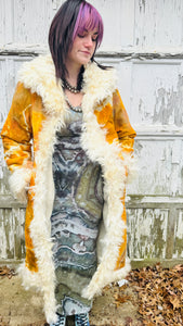 Medium Magic Mongolian Fur Jacket (could fit large)