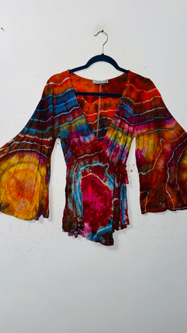 Woodstock Wrap Top Small (could fit M)