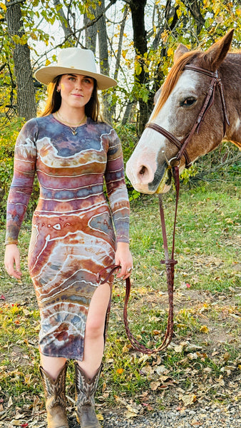 Medium Cotton Slit Dress