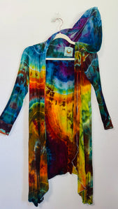 Small/Medium (would fit large) goddess Robe with hood & POCKETS
