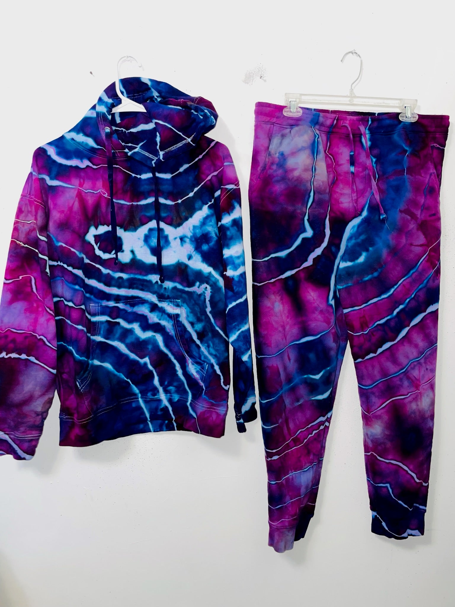 Large Unisex Matching Hoodie Set