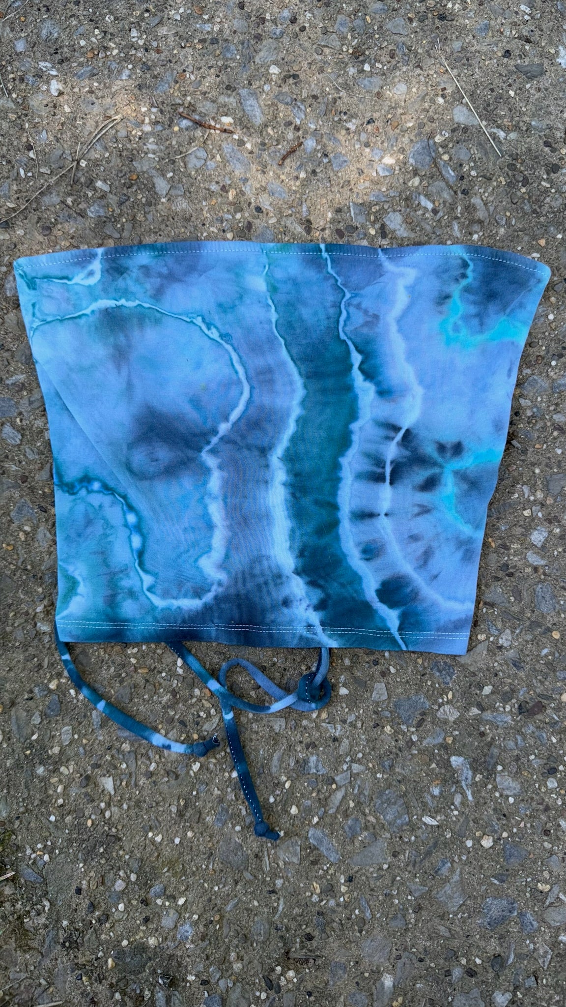 large emily sedona lace up tube top