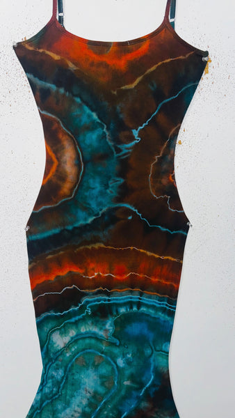 small Venus Dress w/ mermaid flair & built in bra