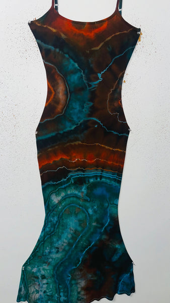small Venus Dress w/ mermaid flair & built in bra