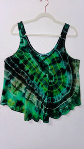 Large in the flow tank top (could fit xl too)