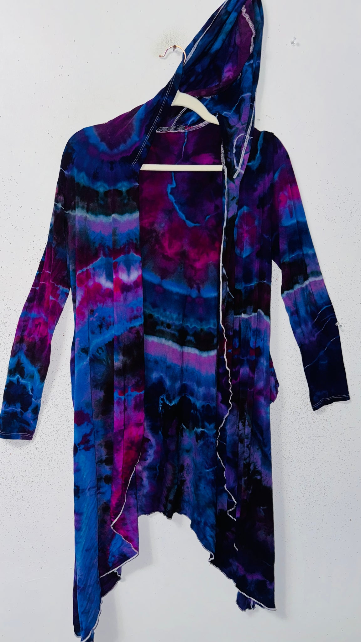 Small/Medium (would fit large) goddess Robe with hood & POCKETS