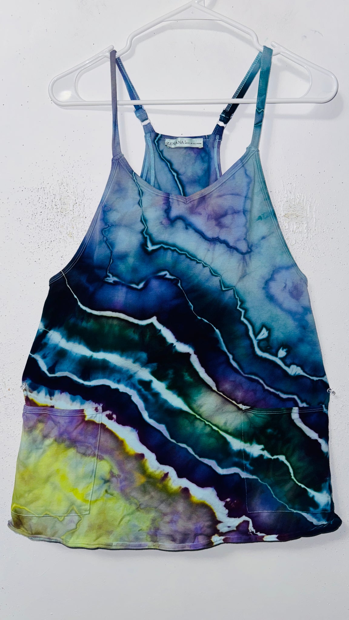 Small Playdate Dress with pockets and built in romper