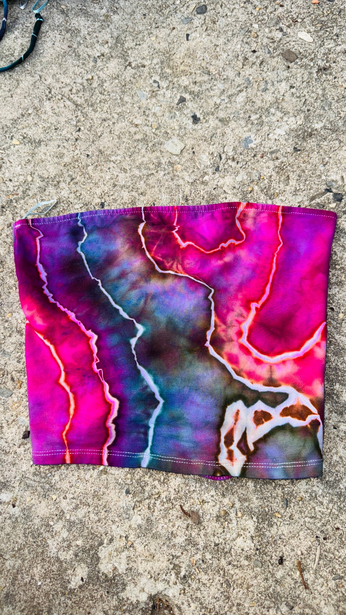 large emily sedona lace up tube top