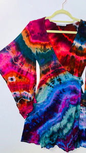 32" Large/XL ( could fit 2xl) High Vibration Wrap MINI Dress