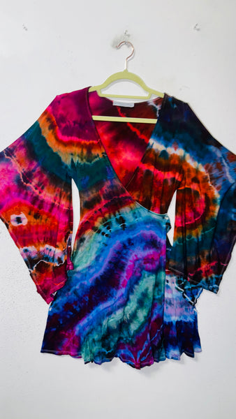 32" Large/XL ( could fit 2xl) High Vibration Wrap MINI Dress