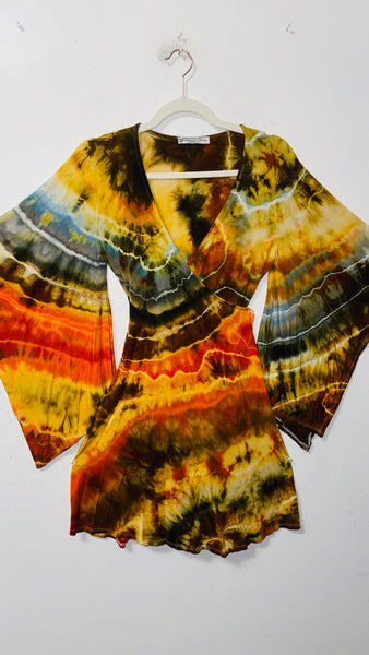 32" Large/XL ( could fit 2xl) High Vibration Wrap MINI Dress