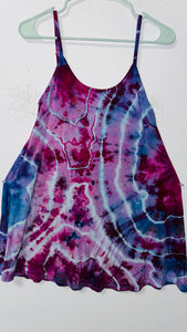 Flowy Beachy Slip  A-Line Mini, One size fits up to xl