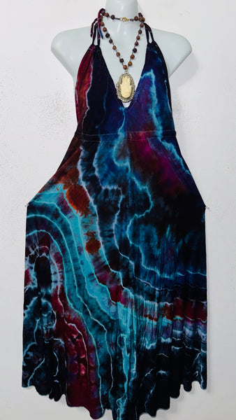 One Size fits up to 1XL Halter dress
