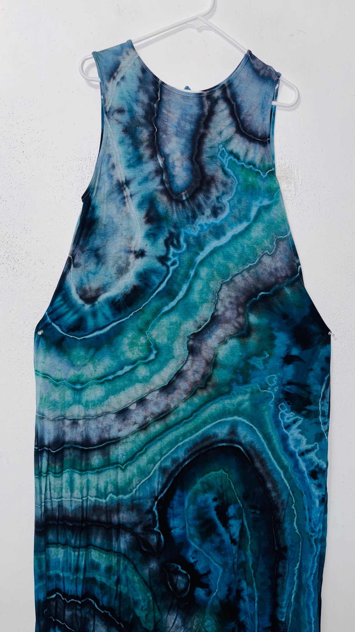 Large High Neck Pocket Maxi