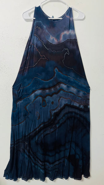 Large High Neck Pocket Maxi