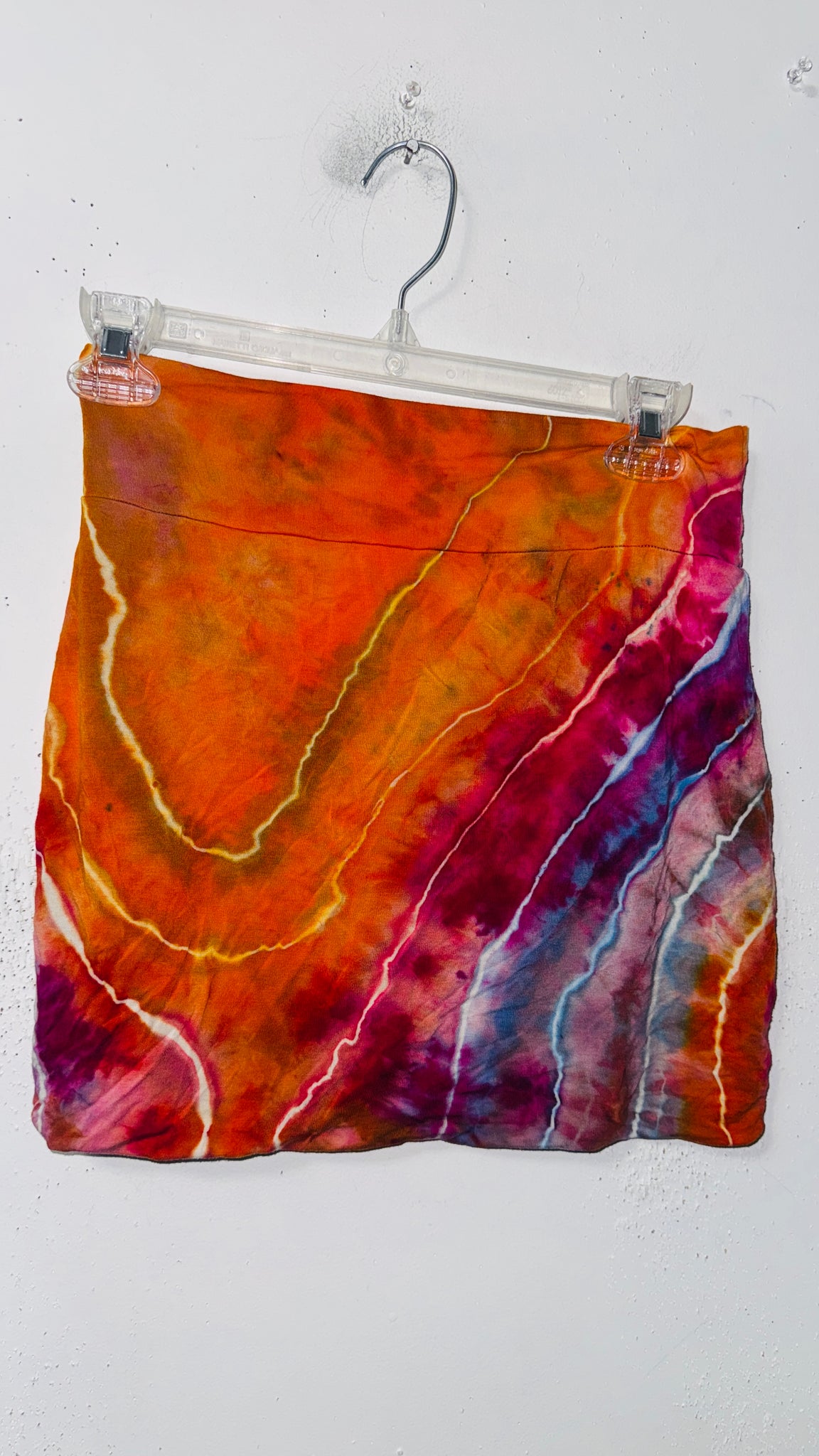Large mini skirt