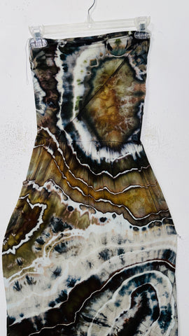 Small Earth Mother Strapless Tube Pocket Dress discounted