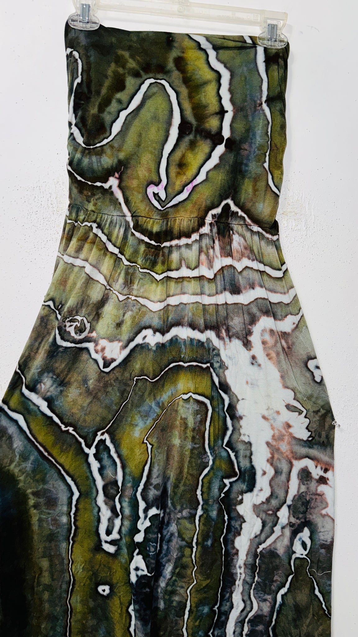 Medium Earth Mother Strapless Tube Pocket Dress