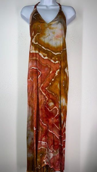 Small Silky Moonstone Halter Dress
