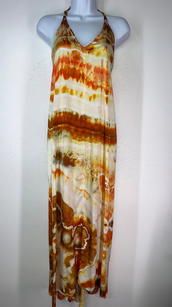 Small Silky Moonstone Halter Dress
