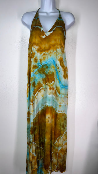 XL Silky Moonstone Halter Dress