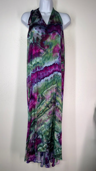 XL Silky Moonstone Halter Dress