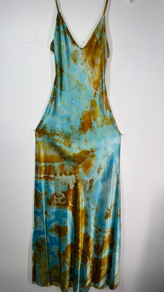 Small Silky  Iridescent Dress, (discounted, please read)