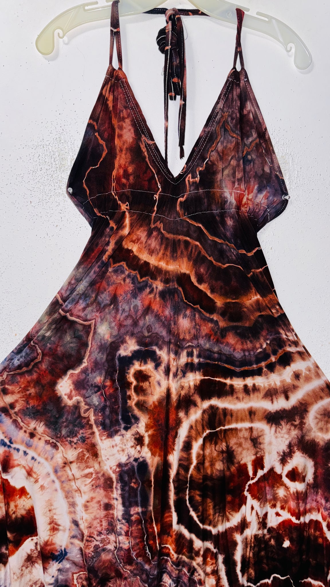 One Size fits up to 1XL Halter dress