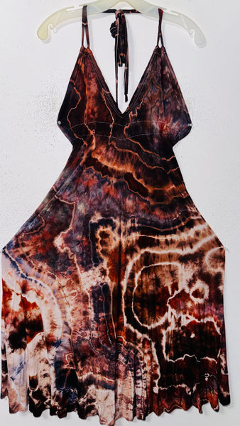 One Size fits up to 1XL Halter dress