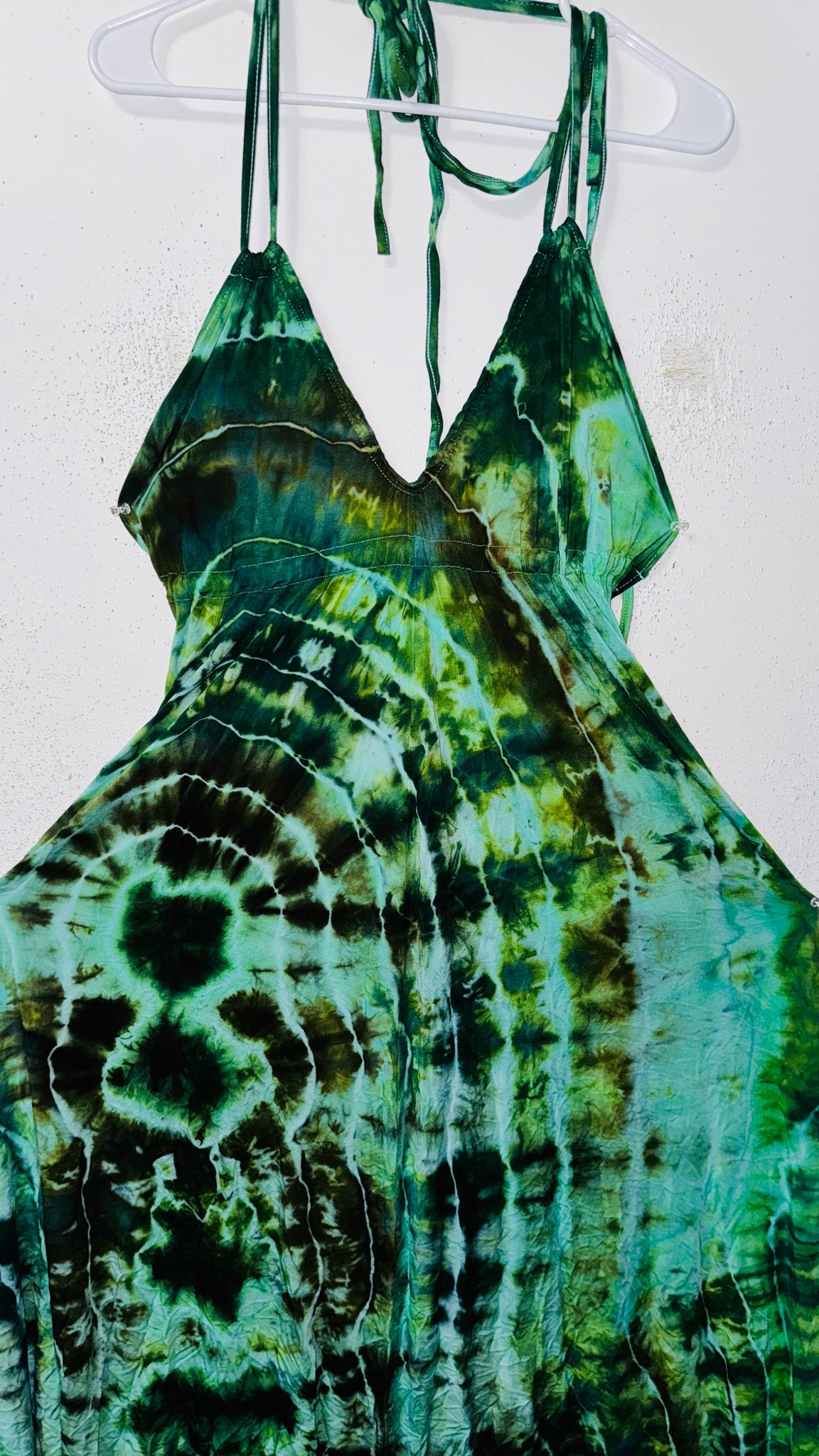 One Size fits up to 1XL Halter dress