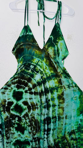 One Size fits up to 1XL Halter dress