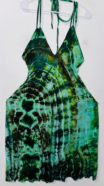 One Size fits up to 1XL Halter dress