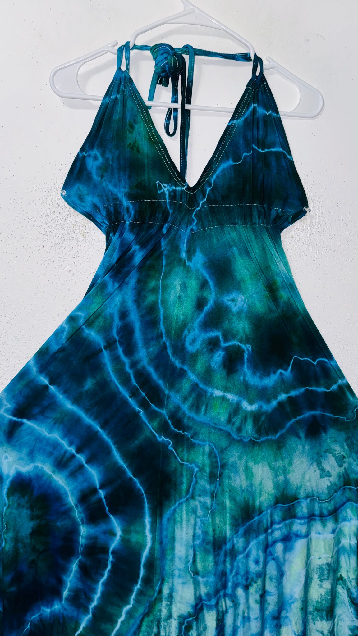 One Size fits up to 1XL Halter dress