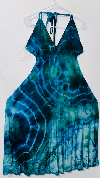 One Size fits up to 1XL Halter dress