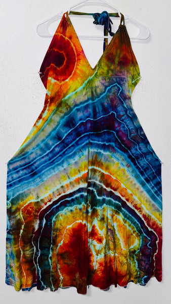 One Size fits up to 1XL Halter dress