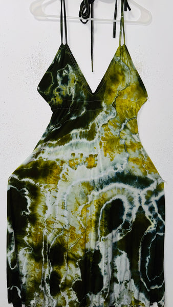 One Size fits up to 1XL Halter dress