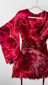 32" Large/XL ( could fit 2xl) High Vibration Wrap ultra MINI Dress