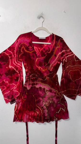 32" Large/XL ( could fit 2xl) High Vibration Wrap ultra MINI Dress