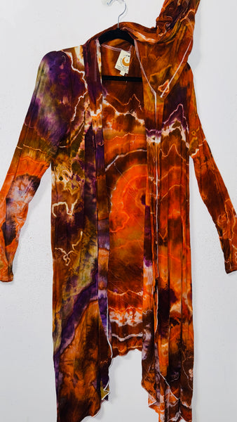 bolt 2XL/3XL  (would fit 4XL) Robe with hood & POCKETS collab with the good witch