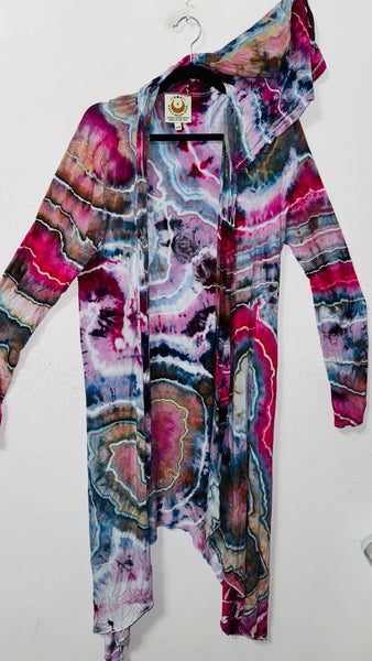bolt 2XL/3XL  (would fit 4XL) Robe with hood & POCKETS collab with the good witch