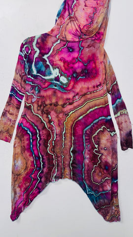 Small/Medium (would fit large) goddess Robe with hood & POCKETS
