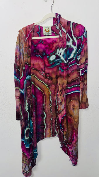 Small/Medium (would fit large) goddess Robe with hood & POCKETS