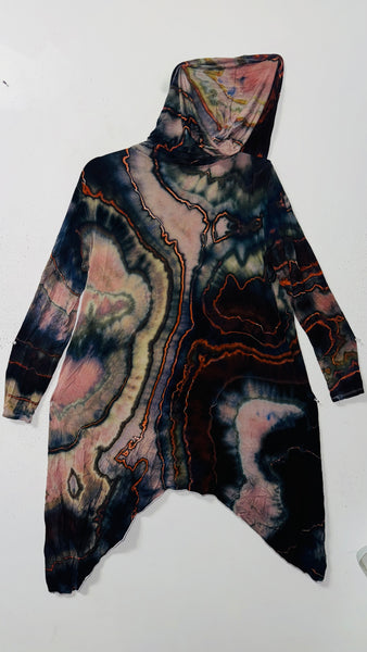 Large/XL  (would fit XL) goddess Robe with hood & POCKETS