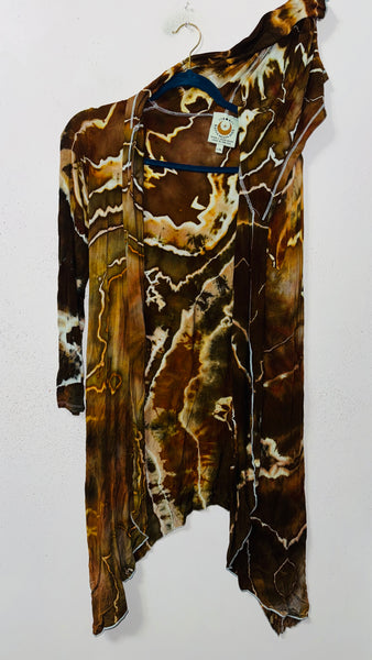 Large/XL  (would fit XL) goddess Robe with hood & POCKETS