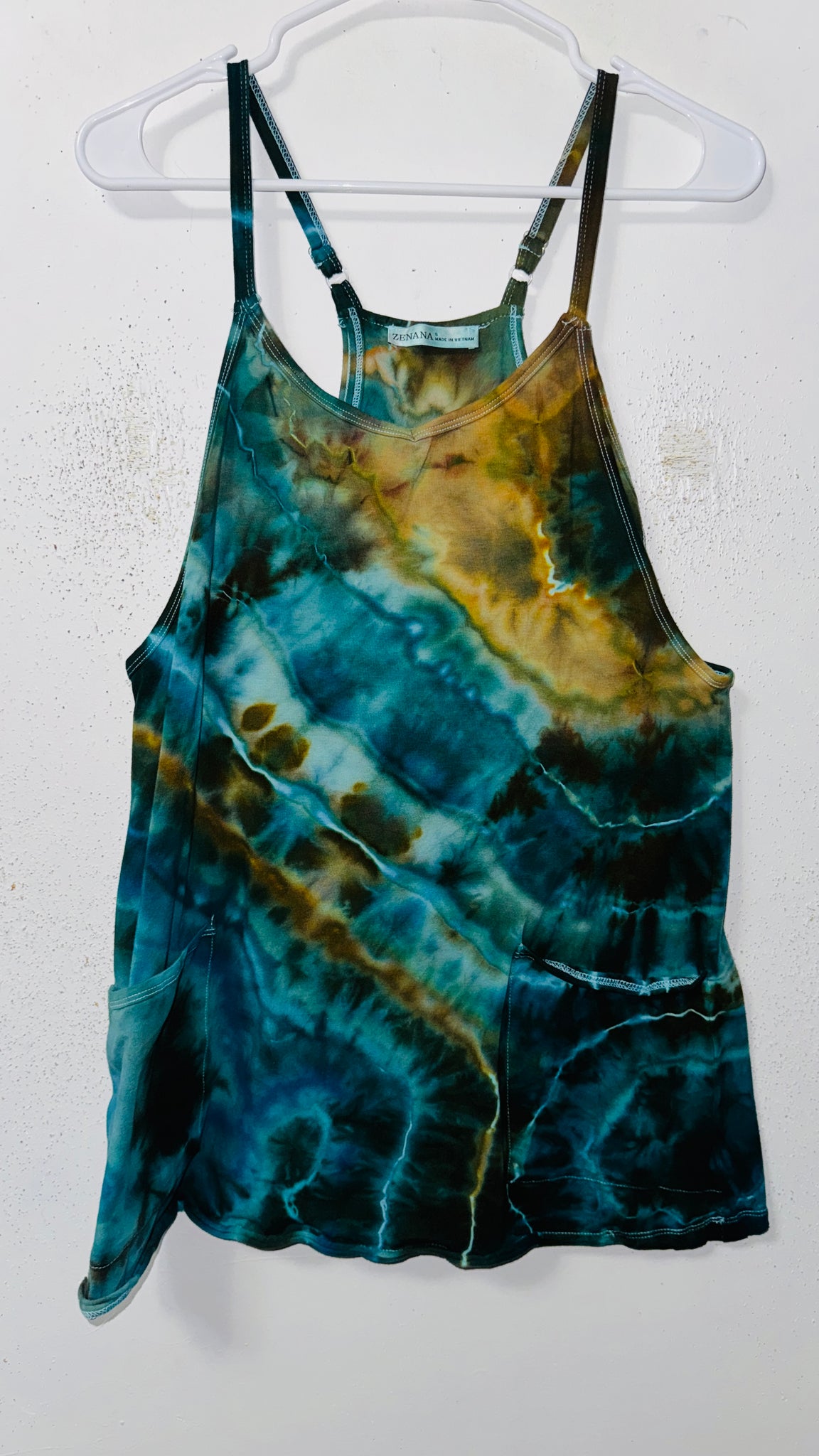 Small Play Date Dress with pockets and built in romper