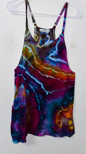 Medium Play Date Dress with pockets and built in romper