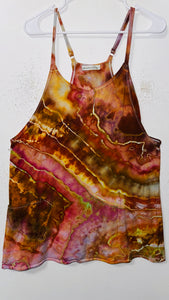 Large  Play Date Dress with pockets and built in romper