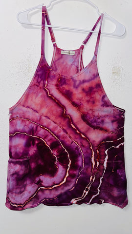 Large  Play Date Dress with pockets and built in romper