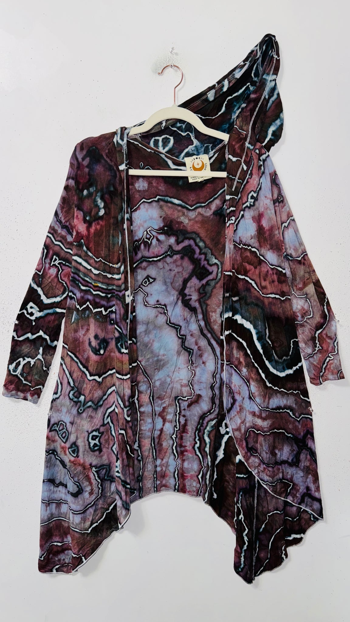 Large/XL  (would fit XL) goddess Robe with hood & POCKETS