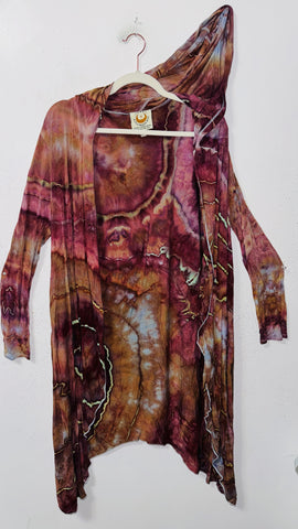 Large/XL  (would fit XL) goddess Robe with hood & POCKETS